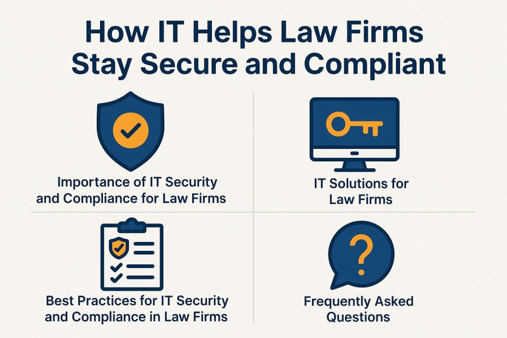 How IT Helps Law Firms Stay Secure and Compliant
