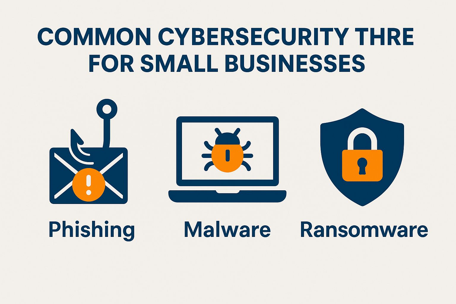 Common Cybersecurity Threats for Small Businesses