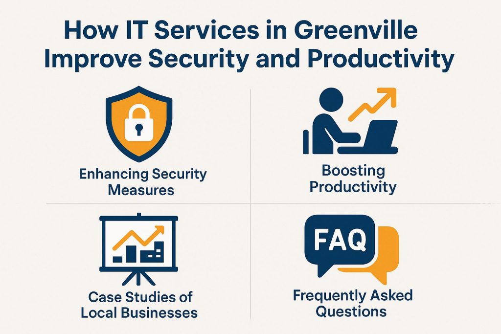 How IT Services in Greenville Improve Security and Productivity