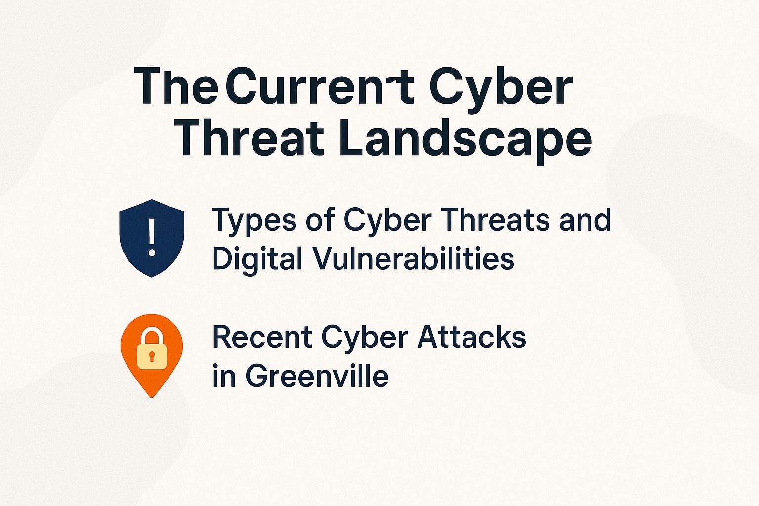 The Current Cyber Threat Landscape