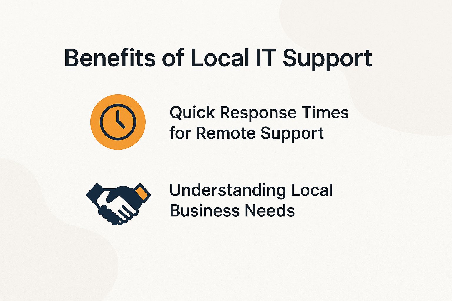 Benefits of Local IT Support